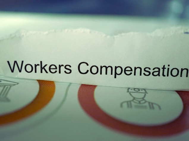 shot of word worker's compensation