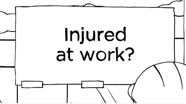 Injured at work cartoon