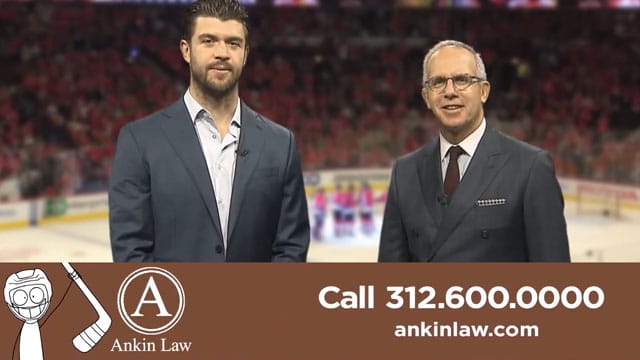 Brent Seabrook in Ankin Law Commercial