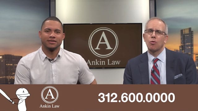 Willson Contreras in Ankin Law Commercial