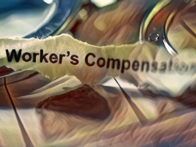 shot of the word workers' compensation