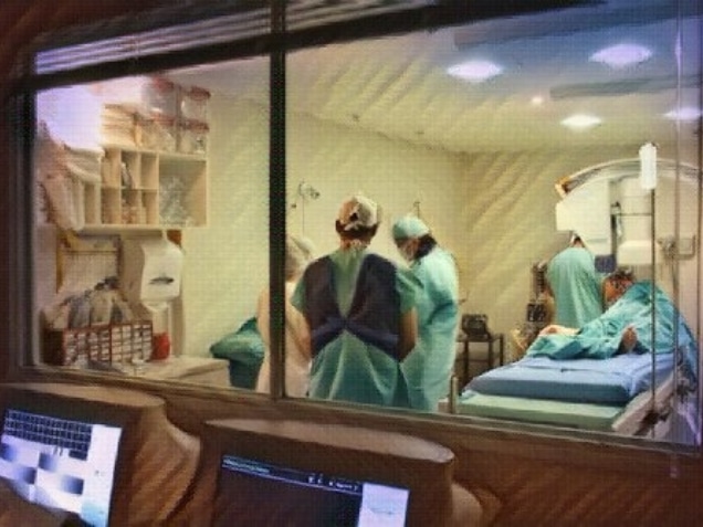 doctors in operating room. concept of Signs of Common Complications After Surgery